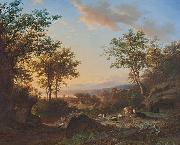 Willem Bodeman Italianate landscape Spain oil painting artist